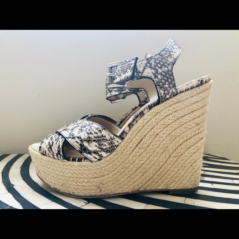 Genuine Python Espadrille Michael Kors Collection… - image 1